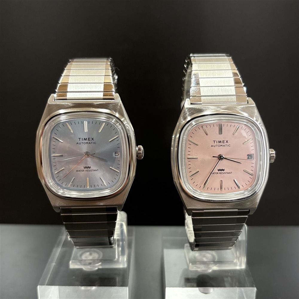 【TIMEX】E-line 新色 ブルー、ピンク TW2Y66700 TW2Y66800のご紹介〈junksルクア大阪・梅田〉