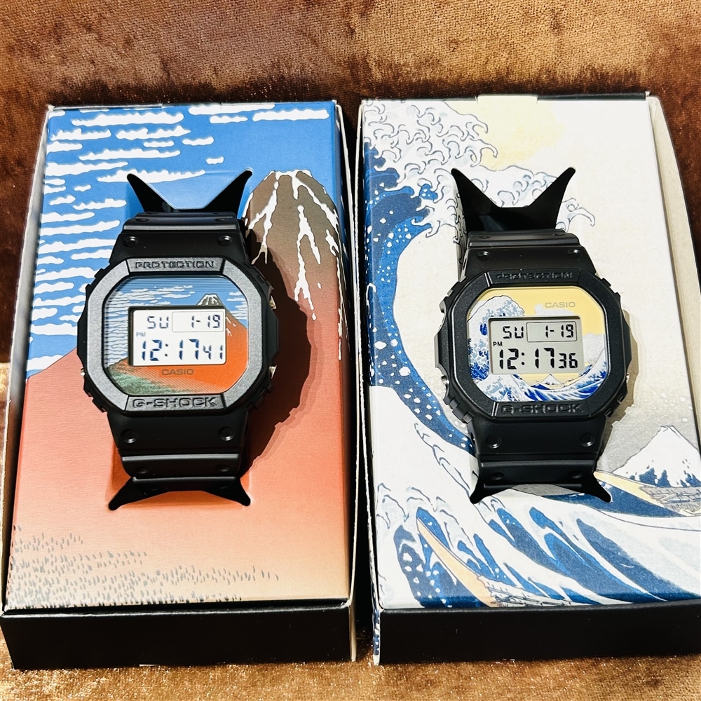 G-SHOCK × 葛飾北斎 new modelの紹介