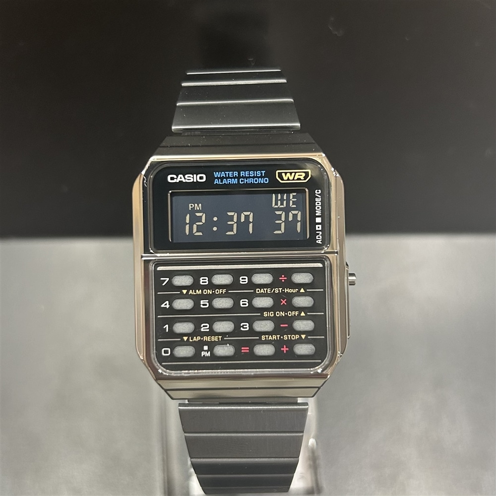 【CASIO】電卓シリーズからメタルタイプの登場!〈junksルクア大阪〉