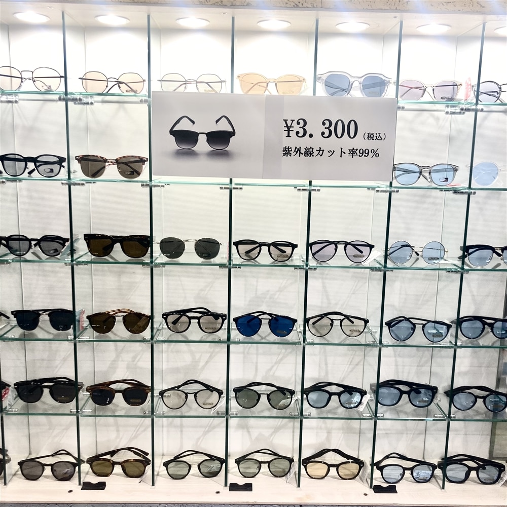 【おしゃれ・安い!】大阪・梅田でサングラスをお探しなら当店へ★〈junksルクア店・大阪梅田〉