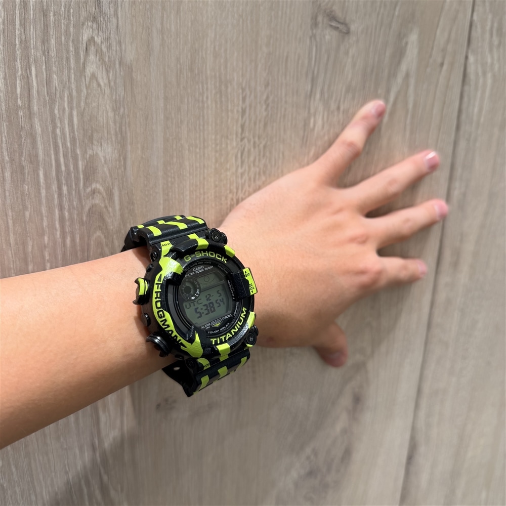 【CASIO (G-SHOCK)】ミスジヤドクガエルをモチーフにした本格ダイバーズウォッチ!!