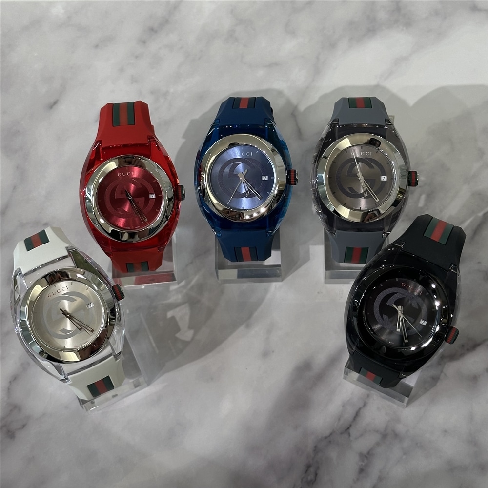 【池袋店】GUCCIのスポーティウォッチを春夏コーデに!