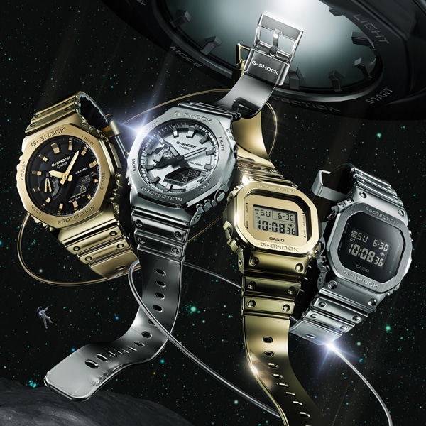 【新感覚!メタルでもソフトなG-SHOCK】