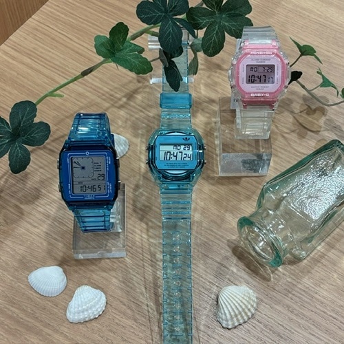 【透明感】夏を楽しむ涼やかウォッチ!