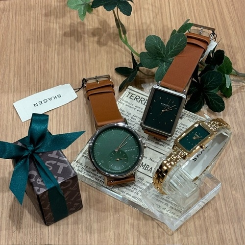 【穏やかカラー】グリーン文字盤のおすすめ!SKAGEN