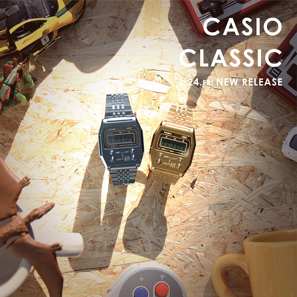 【先行発売/ご予約受付中】CASIO CLASSIC新作*レトロ好きなら要注目