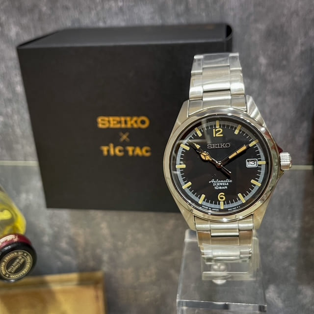 人気の【SEIKO×TiCTAC】記念コラボレーション SZSB006、再入荷です!