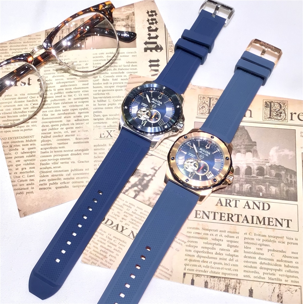 【BULOVA】人気のマリンスターシリーズ!