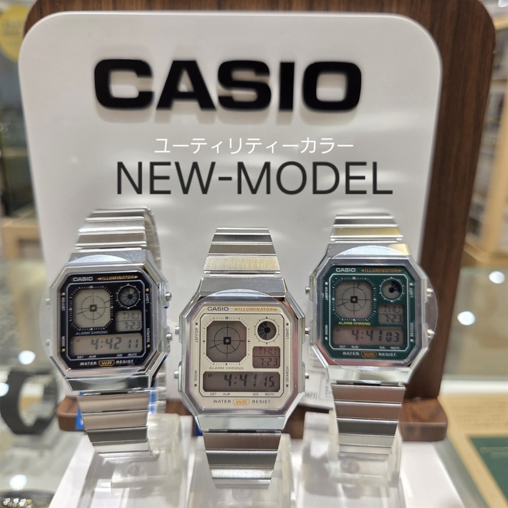 【チックタック仙台エスパル】CASIOクラシック　日常になじむNEWカラー♪
