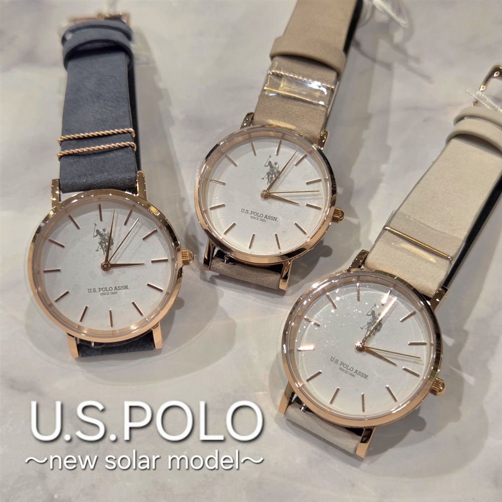 【チックタック仙台】U.SPOLO　新作ソーラー登場✨