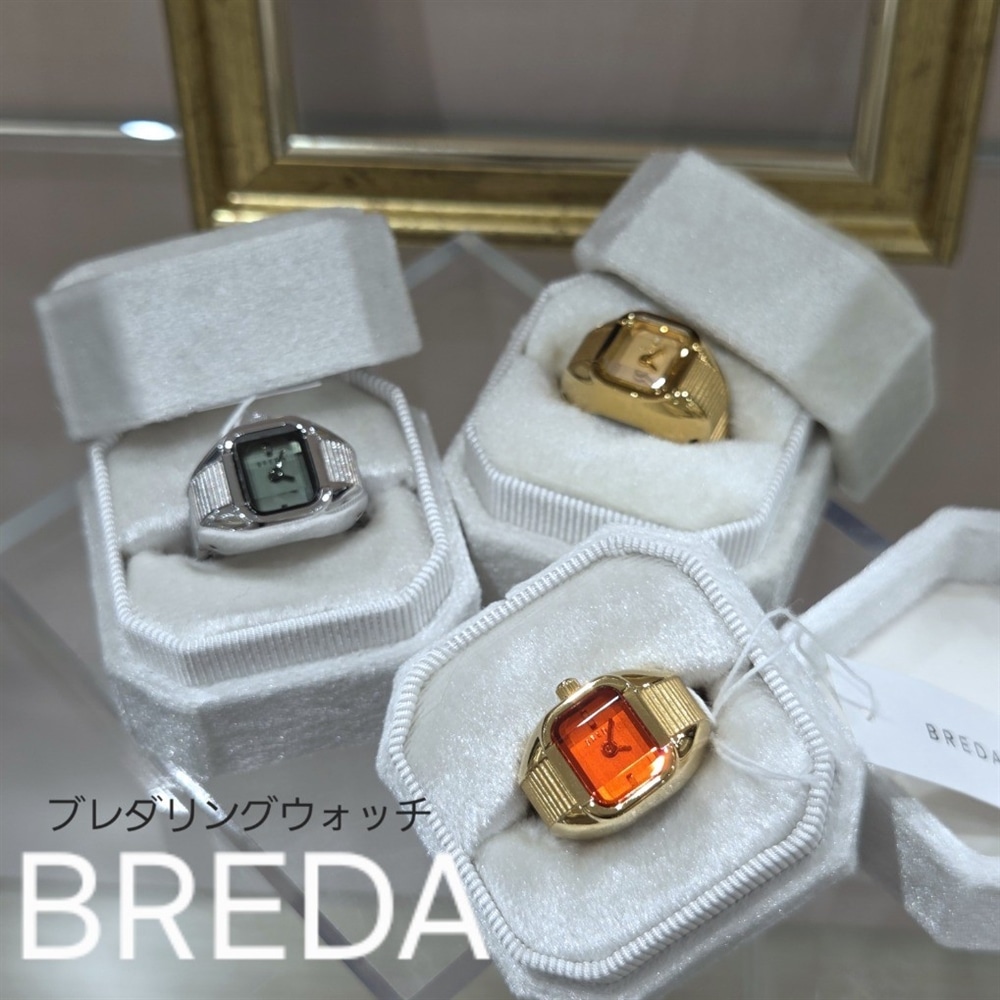 【チックタック仙台】BREDA　宝石のようなリングウォッチが登場！💍