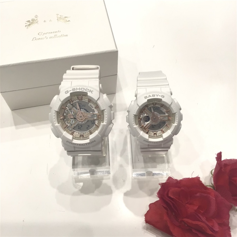 【G-SHOCK】99本のバラの花をテーマにしたクリスマス限定スペシャルモデル入荷!