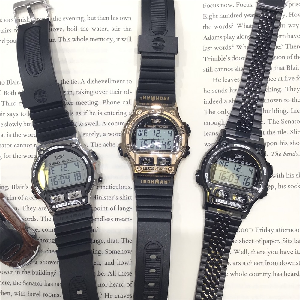 【TIMEX】人気シリーズIRONMANからメタルモデル登場!