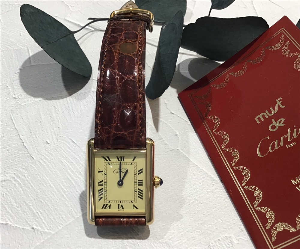 【VINTAGE 】人気のカルティエヴィンテージ時計 マストタンクLMをご紹介致します!【グランフロント大阪(梅田)】