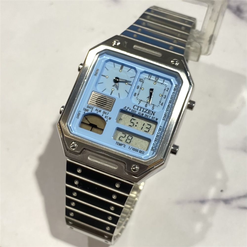 【CITIZEN RECORD LABEL】500本限定!1980年代をテーマにサーモセンサー付きモデルをご紹介いたします♪【グランフロント大阪(梅田)】