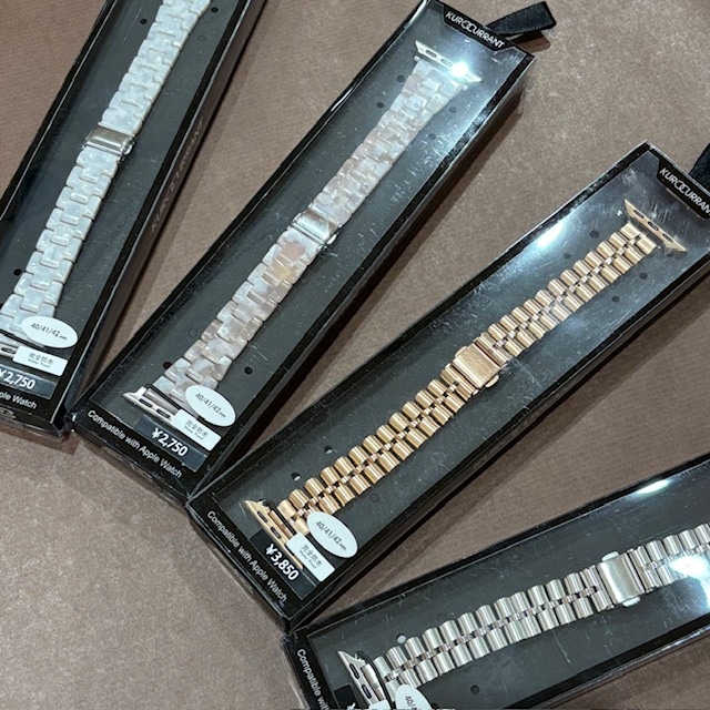 アップルウォッチ用ベルト*多数展開中です!