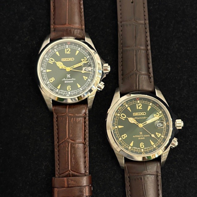 SEIKO PROSPEX ALPINIST新旧比較!!