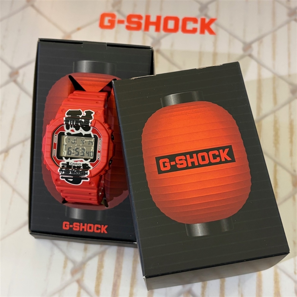 【G-SHOCK】日本文化モチーフの新作!インパクトのある赤提灯モデルが登場!【福岡パルコ店】