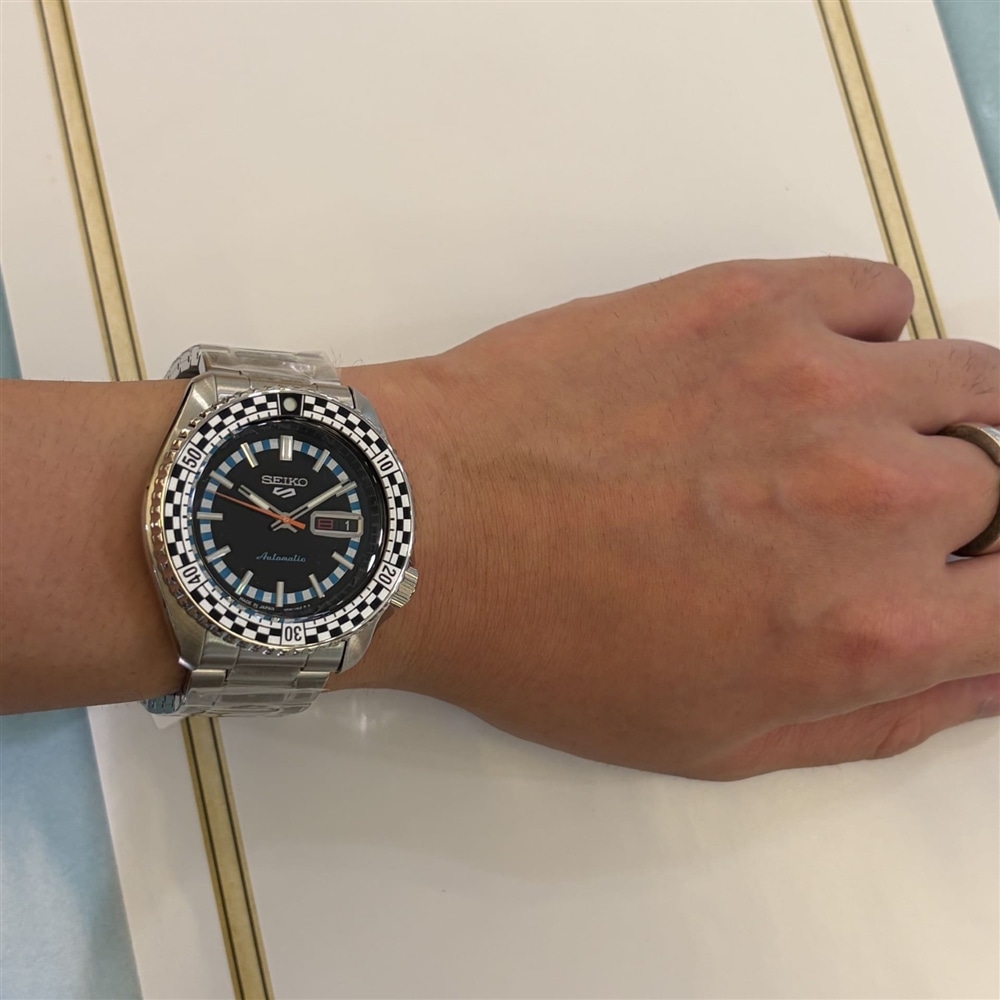 【SEIKO5】チェッカー柄が目を惹く！スペシャルモデルが入荷！【福岡パルコ店】