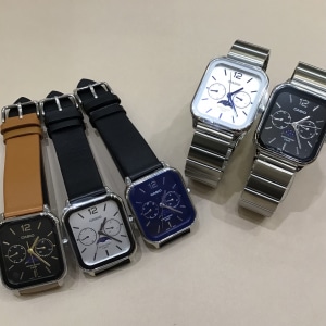 【CASIO】海外人気モデルがついに日本デビュー!ムーンフェイズ機能つきのスタイリッシュなモデルをご紹介!