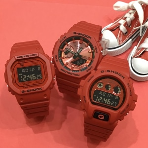 【G-SHOCK】ブランドカラーの”赤”が目を引く!新作のアイコニックスタイルシリーズをご紹介!