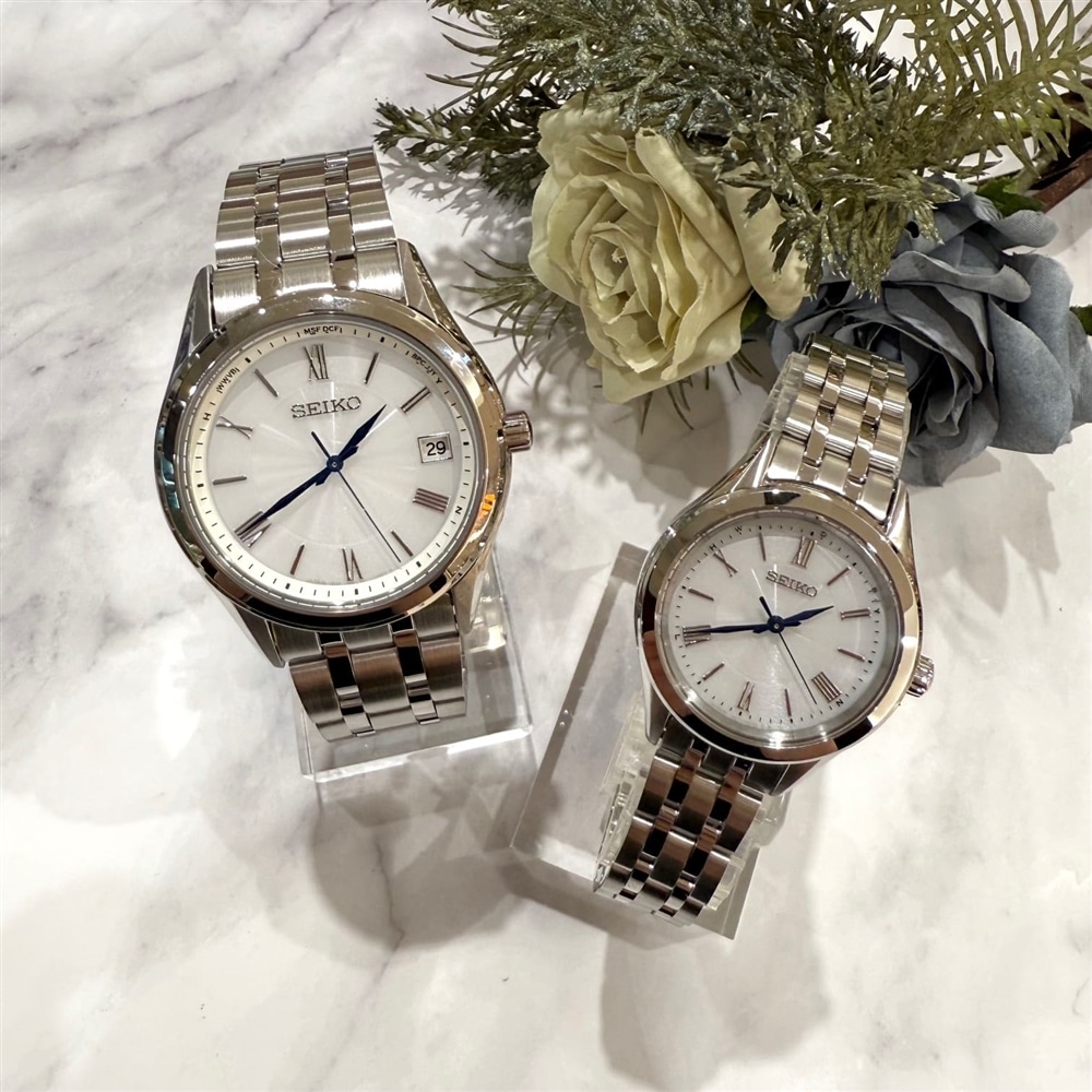 【SEIKO】電波ソーラーのおすすめペアウォッチ!