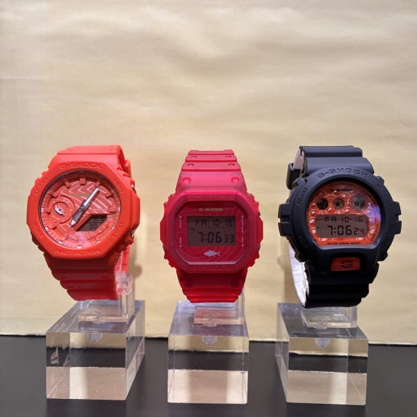 【G-SHOCK】まるでお寿司⁉　新作のご紹介です！