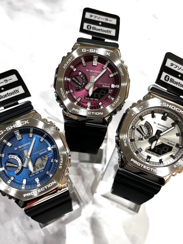 【アミュプラザ博多店】G-SHOCK オクタゴン アナデジソーラー