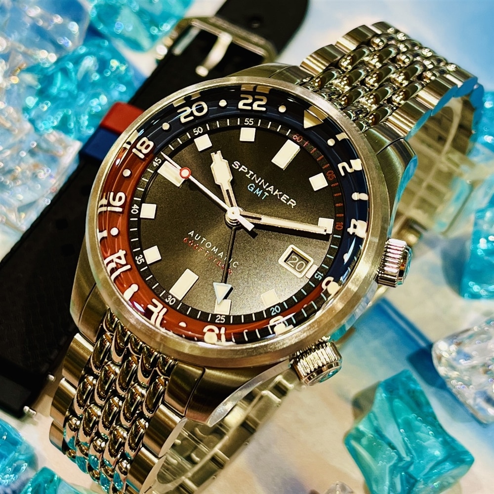 【SPINNAKER】夏はコレで決まり!ダイバーズ×GMT×ペプシカラー×インナーベゼル×替えラバーベルト!