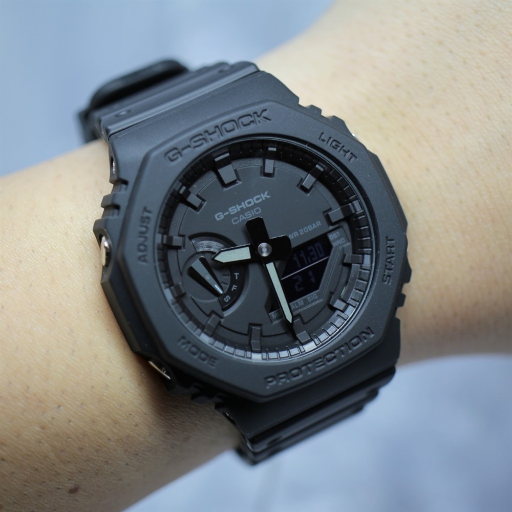 【G-SHOCK】プレゼントにオススメ GA-2100-1A1JFをご紹介