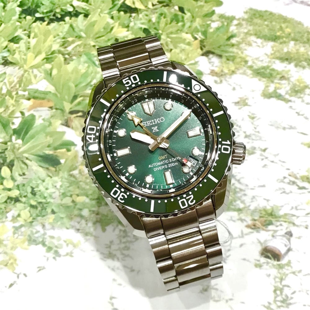 【PROSPEX】 今日はGREEN DAY ★ *Diver Scuba 3days GMT SBEJ009*
