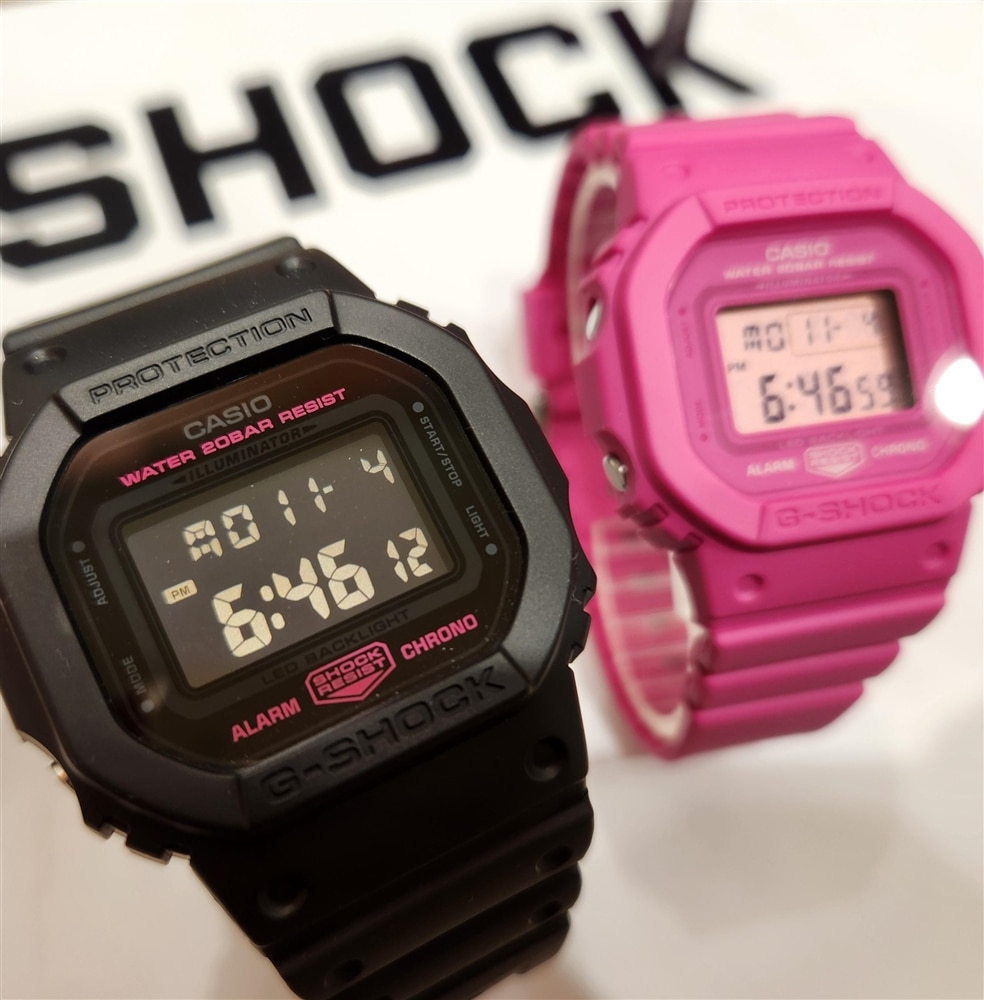 【G-SHOCK】腕時計を買ってピンクリボン活動に参加しよう!