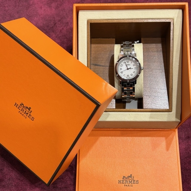 【ヴィンテージウォッチ】HERMES クリッパーナクレ