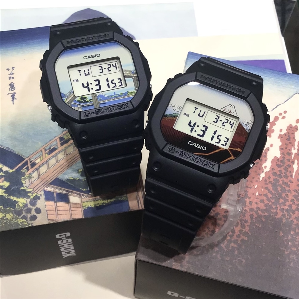 【G-SHOCK 】葛飾北斎の作品をデザインモチーフにしたmade in Japanのモデル入荷!