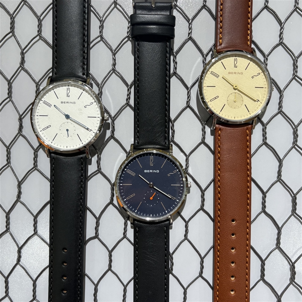 【BERING】ラウンド型のケースと直線的なラインが調和した新コレクション!