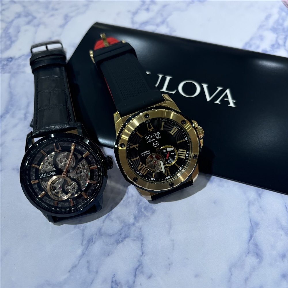 ノベルティプレゼント中【BULOVA】自分へのご褒美に♪オススメの時計をご紹介!