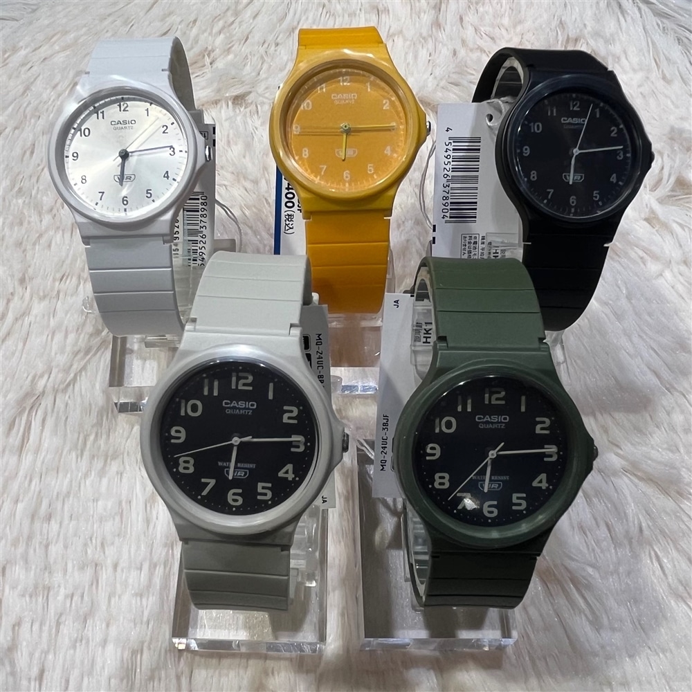 【CASIO】受験にぴったりな腕時計のご紹介!