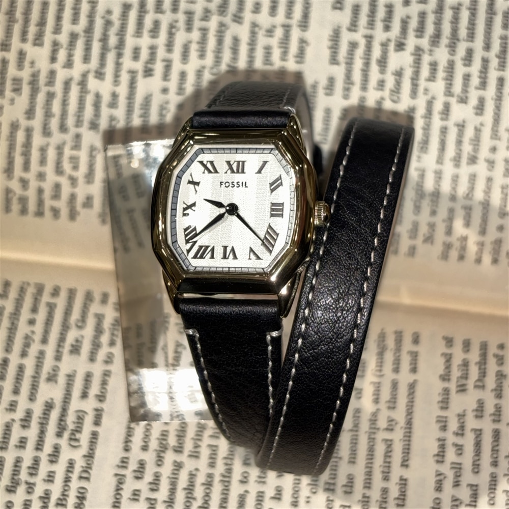 【FOSSIL】ダブルラップレザーベルト新作ご紹介!