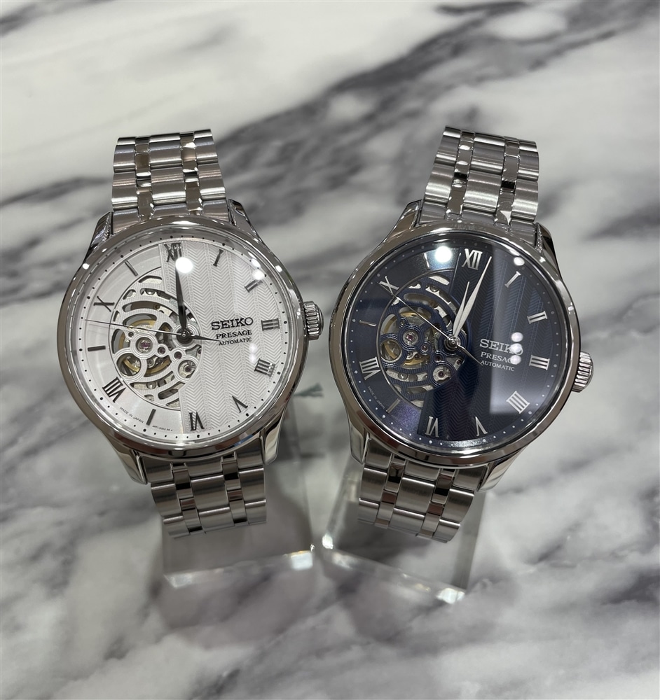 《SEIKO PRESAGE》新スケルトンダイヤルモデルのご紹介!!