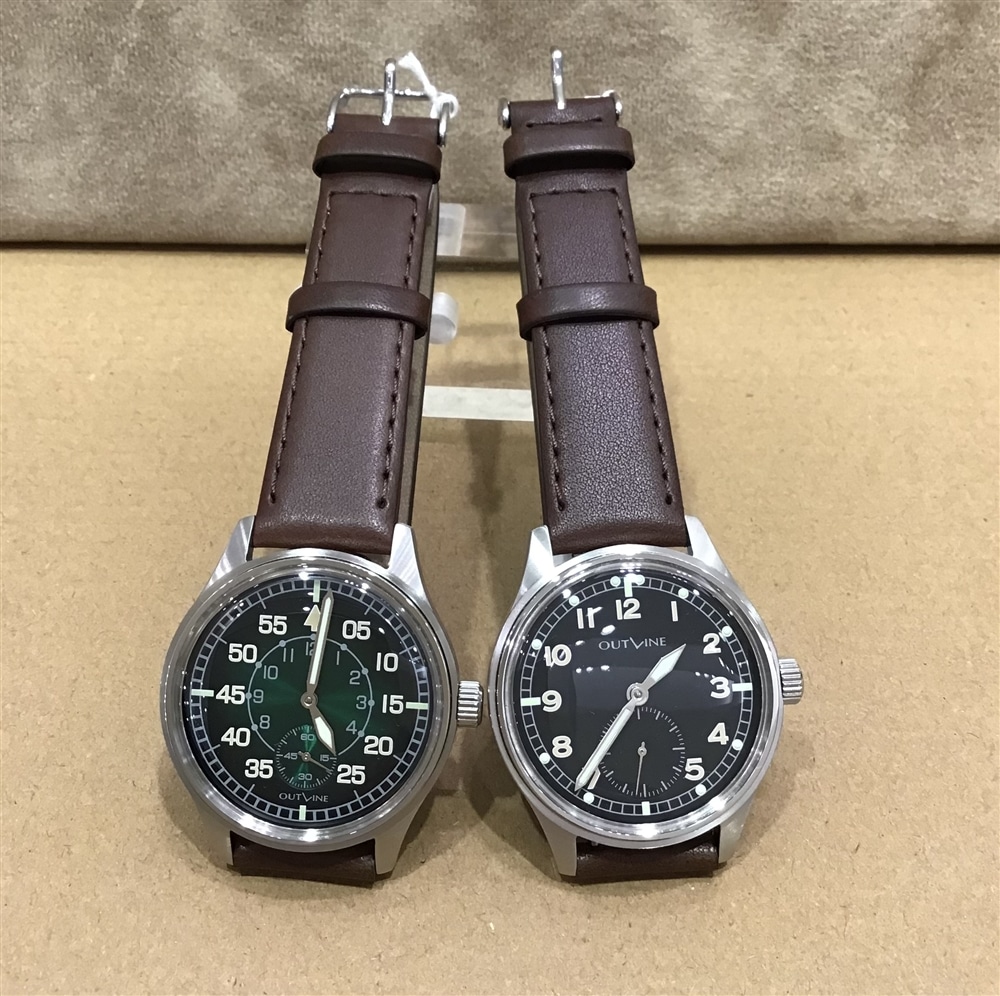 【緊急再入荷!】200本限定のOUTLINE手巻きモデル!