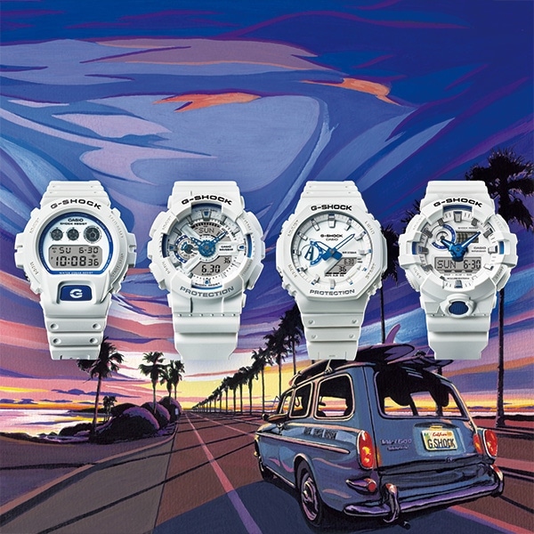 【G-SHOCK】ブルー蓄光フェイスを備えた新作登場!