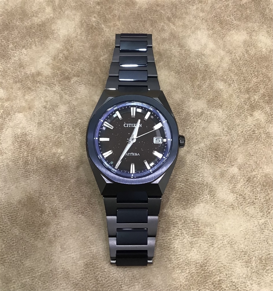 【CITIZEN ATTESA】新発売!!世界限定1800本の電波ソーラーモデル