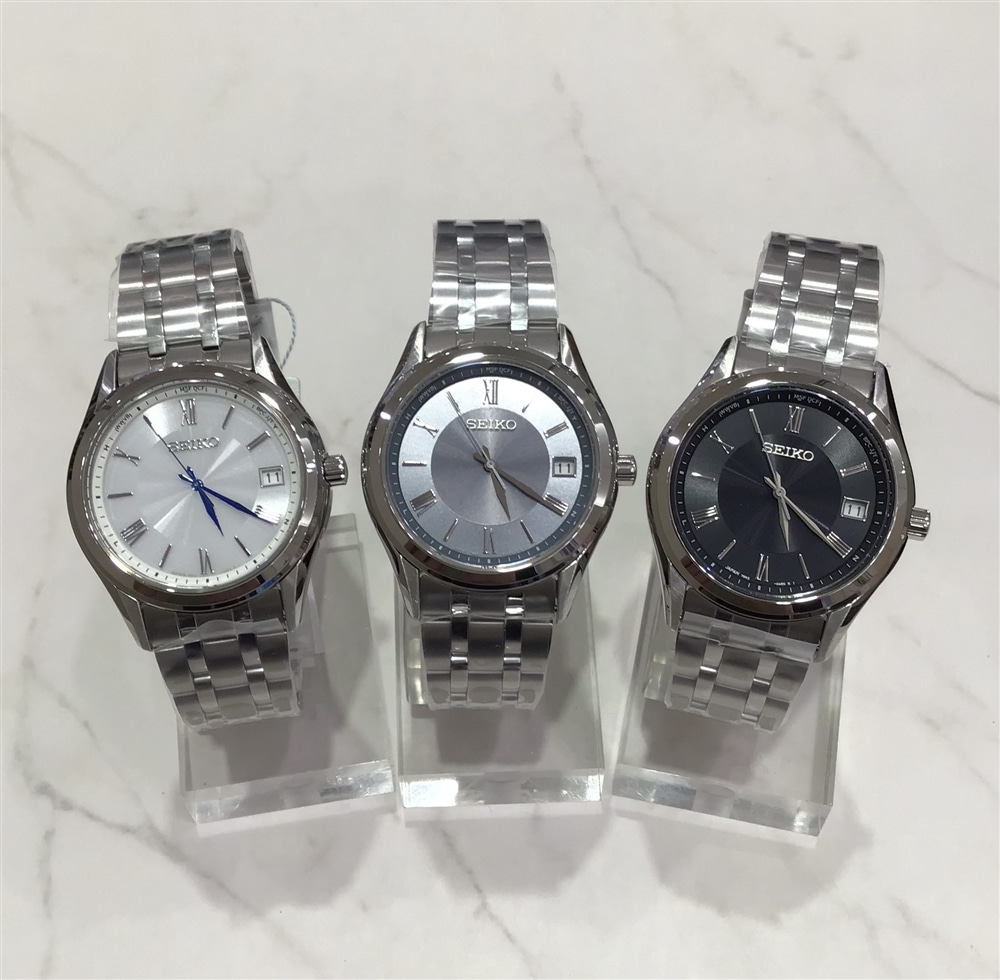 【SEIKO SELECTION】7月11日発売!!エレガントな電波ソーラーモデルのご紹介