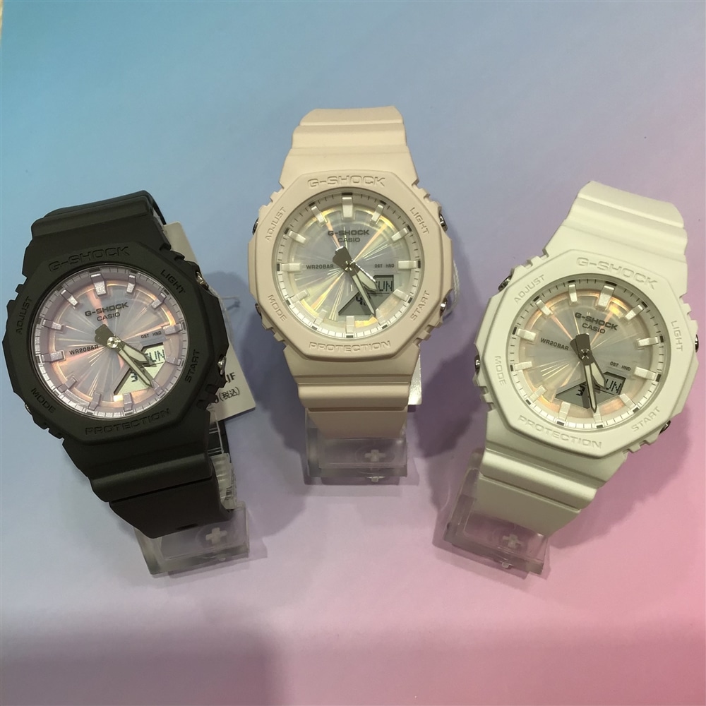 【G-SHOCK】偏光カラーダイアルの新作登場!!