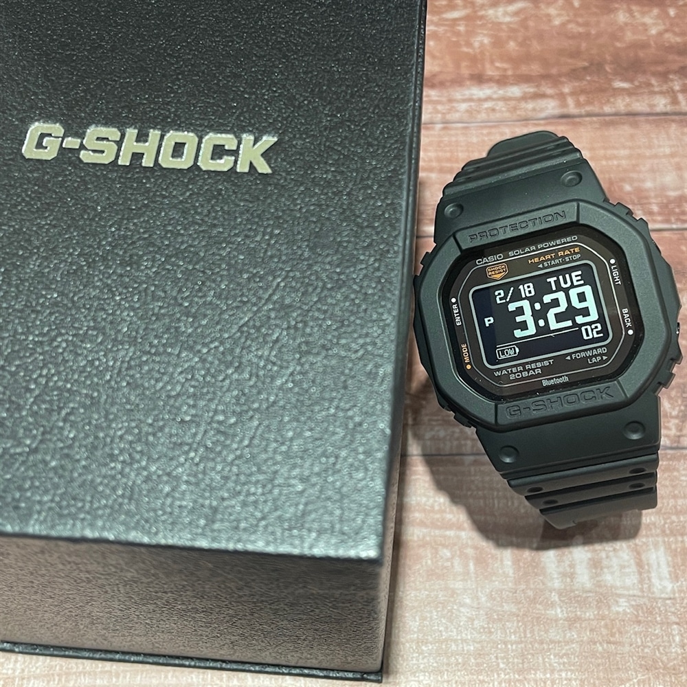 【G-SHOCK】健康管理に便利なスマートウォッチ!
