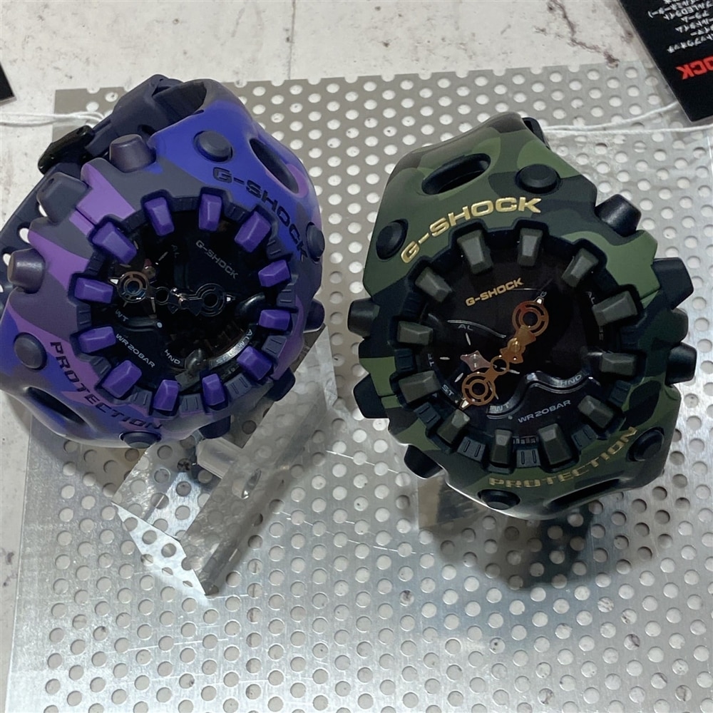 【G-SHOCK】圧倒的な存在感を放つGA-V01シリーズにニューカラー登場！