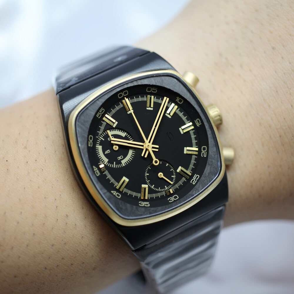 【Brew Watch Co.】ブラック×ゴールドがオシャレな1本 ブリューウォッチMTRC-CARBNをご紹介