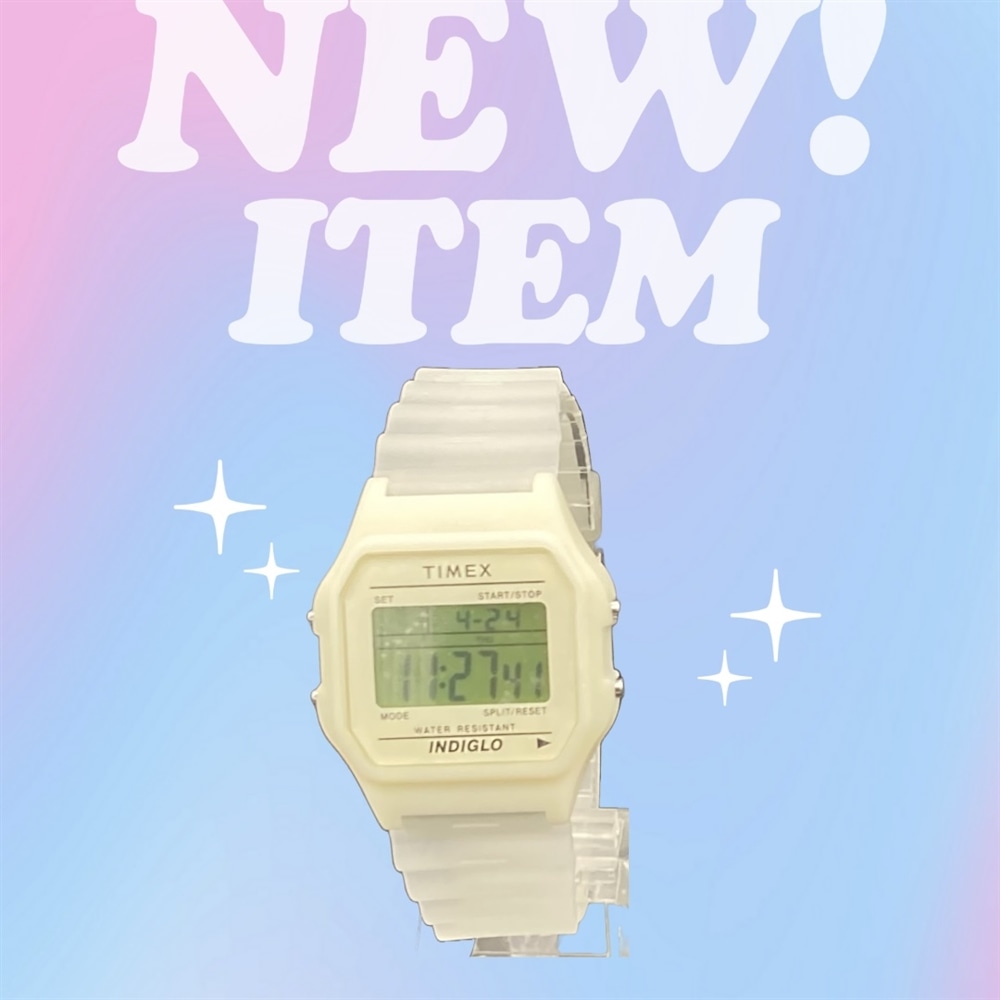 注目モデル再入荷【TIMEX(タイメックス)】