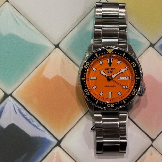 【SEIKO 5 SPORTS】「オレンジボーイ」オマージュ別注再入荷!