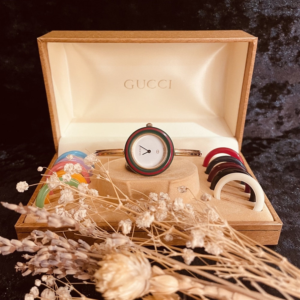 【GUCCI】待望のチェンジベゼル(ヴィンテージ)入荷しました!